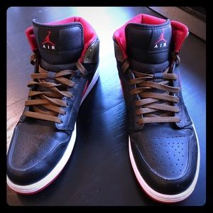 Air Jordan 1 Retro Size 12 - Black, Red and Bronze